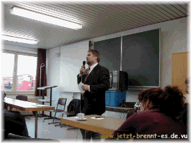 "Da wurde es etwas hitzig"