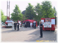 "Die Aufbauarbeiten waren fertig"